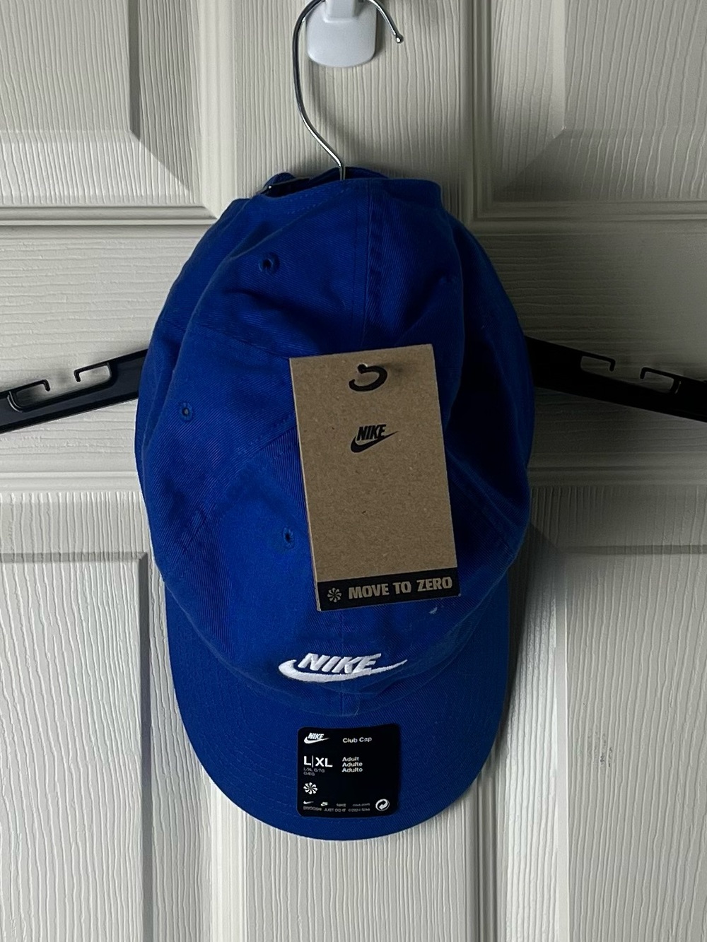 Nike Blue Adjustable Logo Baseball Cap